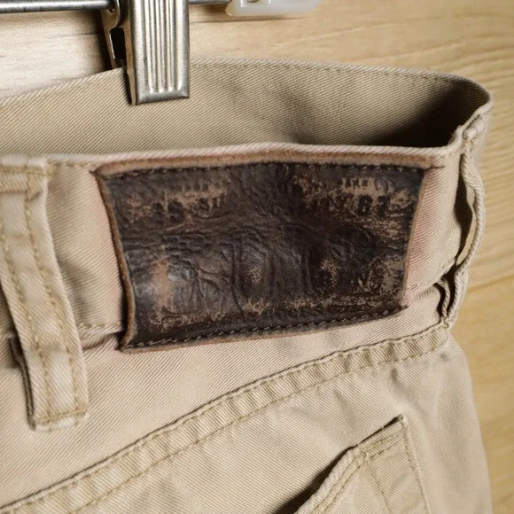 Polo‎ Ralph Lauren Classic Fit Chino Pants Khaki Tan Mens Size 38 32 - Picture 9 of 9